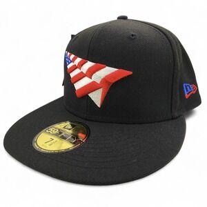 Roc‎ Nation Paper Planes Hat New Era 59Fifty Size 7 3/8 Fitted Cap NO PIN NEW